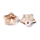 Two Tone Opaque Plastic Pendants(KY-N025-51)-2