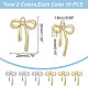 Gomakerer 32 pièces pendentifs en alliage 2 couleurs(FIND-GO0001-50)-2