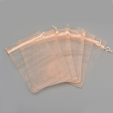 Organza Gift Bags with Drawstring(OP-R016-15x20cm-23)-3