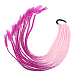 High Temperature Fiber Colored Braids Hair Piece Ponytail Dreadlocks Hair Ornaments(OHAR-PW0003-203-17)-1