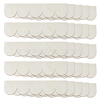 Unfinished Wood Cutouts, Painting Supplies, Arch, Cornsilk, 400x90x2.5mm(WOOD-WH0024-188)