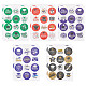 10 Sheets 5 Colors Graduation Theme Round Dot Paper Stickers(DIY-CP0007-86)-1