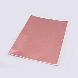 Adhesive Sticker Coated Scratch Off Film Password Sticker, DIY Scraping Award Card, Rectangle, Misty Rose, 277x211x0.1mm(DIY-WH0184-31C)