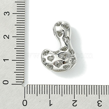 Rack Plating Brass Cubic Zirconia Pendants(KK-S378-02P-L)-3