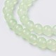 Natürliche weiße Jade perlen Stränge(G-G756-M-6mm)-4