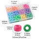 360Pcs 12 Colors Opaque Plastic Beads(KY-FS0001-14)-4