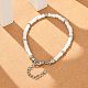 304 Stainless Steel Beaded Bracelets for Women(BJEW-M056-08P-03)-5