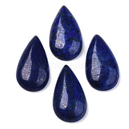 Natural Lapis Lazuli Cabochons, Teardrop, 28~29x15~17x6~9mm(G-N326-72G)