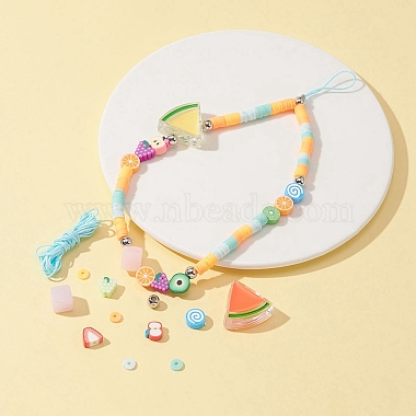 DIY Fruit Stretch Bracelet Making Kit(DIY-FS0003-88)-2
