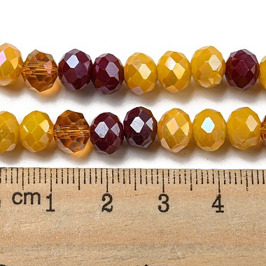 Glass Beads Strands(EGLA-A034-M8mm-22)-5