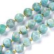 Natural Amazonite Beads Strands(G-A030-B12-10mm)-1
