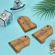 3Pcs Bamboo Surfboard Wax Comb(DIY-FG0006-74)-5