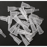 Tapered Tips Dispensing Needles, Clear, 28.2x11mm(TOOL-WH0030-06)