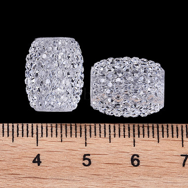 perles de couleur gelée européenne en résine transparente(RESI-B025-01A-13)-4