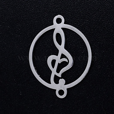 Stainless Steel Color Musical Note Stainless Steel Links