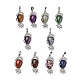 Natural & Synthetic Gemstone Pendants(G-M386-01P)-2
