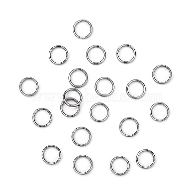 304 Stainless Steel Split Rings(STAS-E010-6x1mm-2)-3