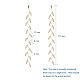 Electroplate Glass Beads Dangle Stud Earrings(EJEW-JE03820-02)-5