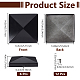 1Pc Iron Square Post Cap for Fence Posts(IFIN-WH0001-25)-2