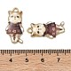 Printed Alloy Pendants(ENAM-K076-36G-05)-3