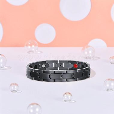 SHEGRACE Stainless Steel Watch Band Bracelets(JB651C)-4