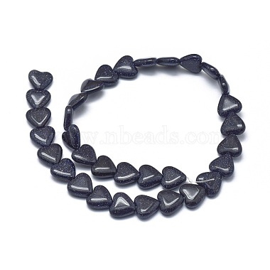 Synthetic Blue Goldstone Beads Strands(G-G793-15A-02)-2