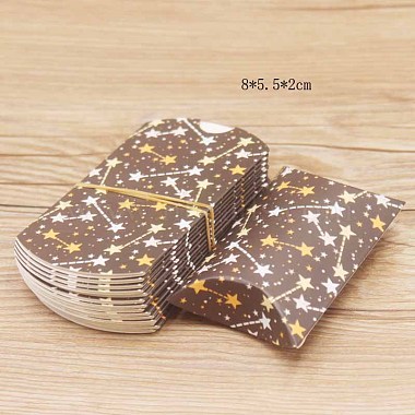 White Star Paper Candy Boxes