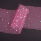 Rubans de maille déco à paillettes étoiles(OCOR-P010-F04)-7