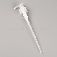 Plastic Dispensing Pump, with Tube, for Shampoo and Conditioner Jugs Bottles, Clear, 21.5x4.8x2.9cm(FIND-WH0082-42A-02)