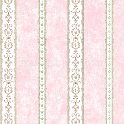 Dollhouse Accessories, Self Adhesive Textured Wall Stickers, Waterproof Wear-resisting Sticker, for Dollhouse Decorations, Pink, 420x300mm(PW-WG35947-08)