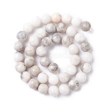 Hebras de perlas de dolomita natural(G-I318-10)-4