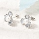 Brass Enamel Stud Earrings(KK-CBAB173-02D-P)-2