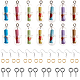 Kits de fabrication de boucles d'oreilles sur le thème de la Saint-Valentin(DIY-CA0001-39)-1