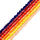 Opaque Solid Color Glass Beads Strands(GLAA-N052-01-A)-1