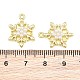 Alloy & ABS Plastic Pearl Pendants(PL-CBAF039-01G)-3