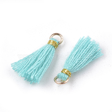 Polycotton(Polyester Cotton) Tassel Pendant Decorations(FIND-S281-14)-2