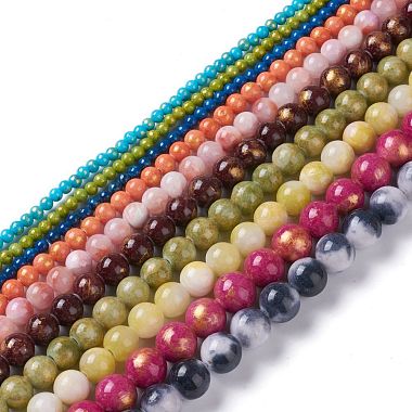 Natural Jade Beads Strands(G-H245-04)-4