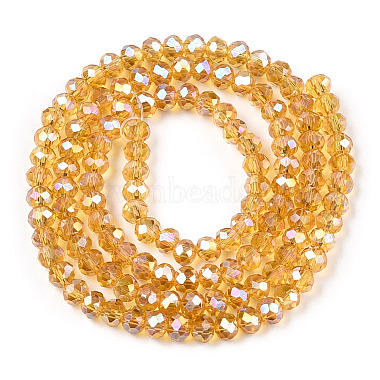 Electroplate Glass Beads Strands(X-EGLA-R048-3mm-35)-2