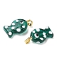 Handmade Lampwork Pendants(LAMP-G168-04J)-2