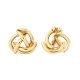 304 Stainless Steel Swirl Stud Earrings(EJEW-M070-12G)-2