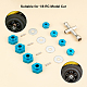 Ahandmaker kit d'assemblage de volant d'inertie de roulements de chaussures de cloche d'embrayage en alliage d'aluminium(TOOL-GA0001-47)-4