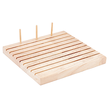 Support de rangement personnalisé pour règle de quilting en bois à fente 9(RDIS-WH0011-25)-6