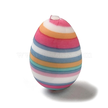 Colorful Egg Silicone Beads