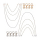 8pcs 8 styles perles rondes acryliques blanches poignées de sac(FIND-TA0001-40)-1