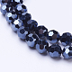 Electroplate Glass Beads Strand(EGLA-J042-8mm-F01)-1