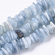 Chapelets de perles en aigue-marine naturelle(G-S315-46)-1