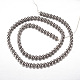 Electroplate Magnetic Synthetic Hematite Bead Strands(G-A165A-4mm-05)-2