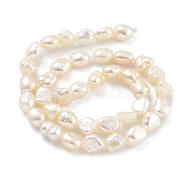 Natural Keshi Pearl Cultured Freshwater Pearl Beads Strands(PEAR-P062-25B)-3