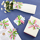 Polyester Self-Adhesive Curly Bows Gift Wrap Accessory(DIY-WH20053-03D)-7