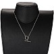 304 Stainless Steel Figaro Chain Necklace(NJEW-JN01290)-3